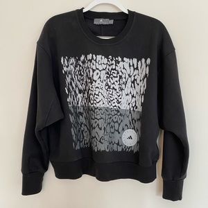 Adidas by Stella McCartney leopard sweatshirt